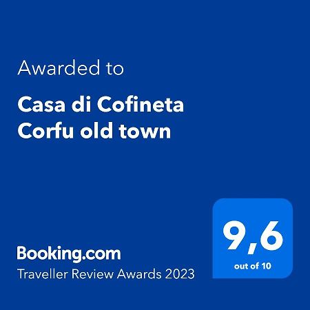 Apartmán Casa Di Cofineta Corfu Old Town Exteriér fotografie